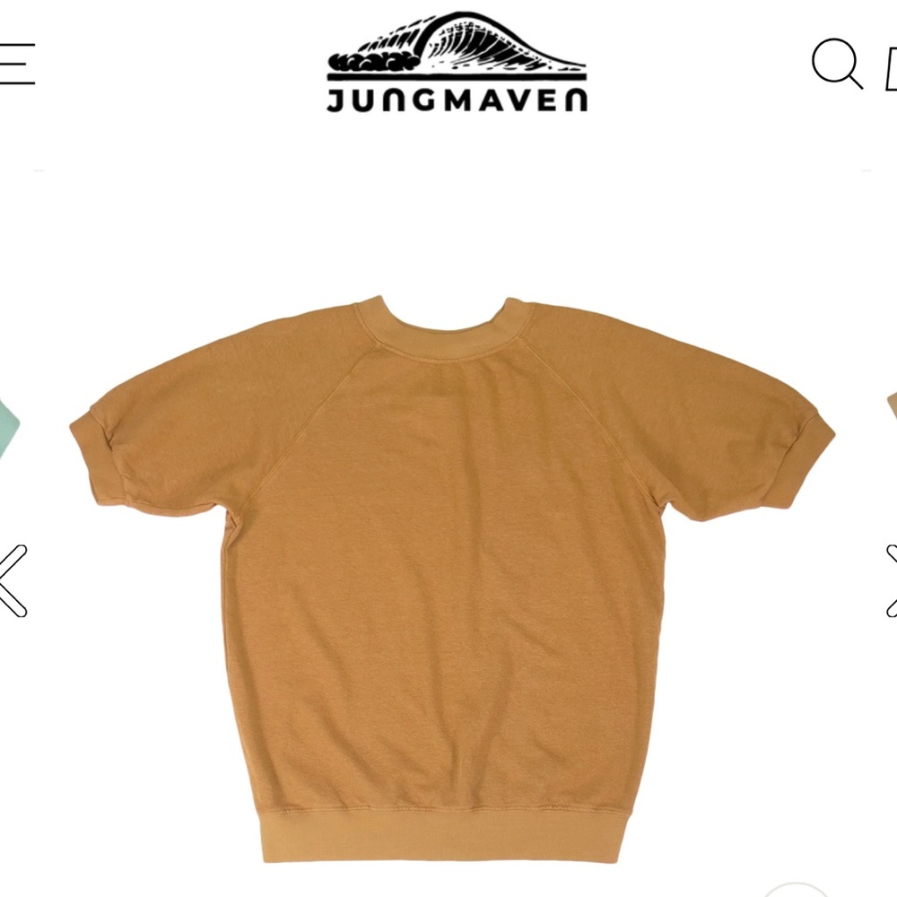 Jungmaven Raglan SS Fleece Sweatshirt XS